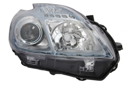 Piese Auto - Far dreapta (H11/HB3, electric, fundal cromat) TOYOTA PRIUS 2009-2012