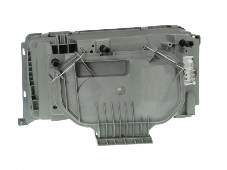 Far dreapta H3/H4, pneumatic,interior crom, semnalizator transparent MERCEDES W124 intre 1984-1992 [1]