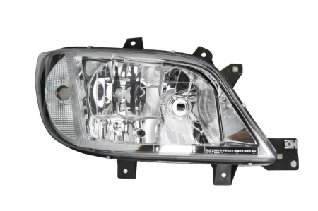 Piese Auto - Far dreapta (H3/H7, reglaj electric, fundal cromat, fundal transparent) MERCEDES SPRINTER 2-T (901, 902), SPRINTER 3-T (903), SPRINTER 4-T (904) 2002-2006