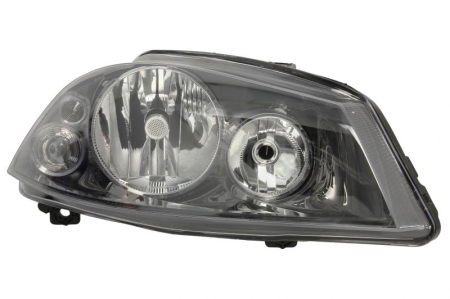 Piese Auto - Far dreapta (H3/H7, reglaj electric, fundal negru) SEAT CORDOBA, IBIZA III