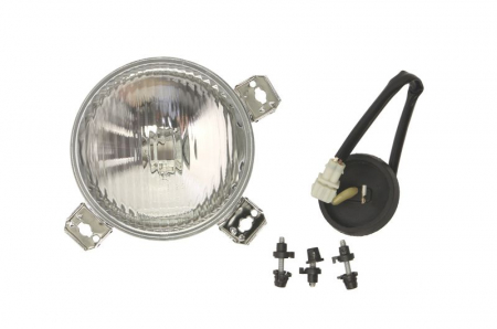 Iluminat auto - Far dreapta (H3, manual, fundal argintiu) VW GOLF II