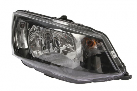 Piese Auto - Far dreapta H4, electric, cu DRL SKODA FABIA 2 intre 2014-2018