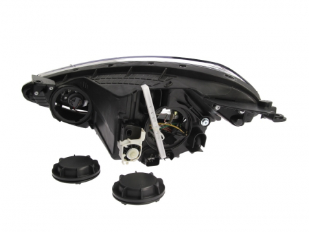 Piese Auto - Far Dreapta (H4, electric, cu motor, culoare interior: argintiu, culoare semnalizator: argintiu) potrivit HYUNDAI I10 I, I10 II, I10 III