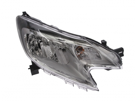 Piese Auto - Far Dreapta H4, electric, cu motor, halogen, semnalizator transparent potrivit NISSAN NOTE