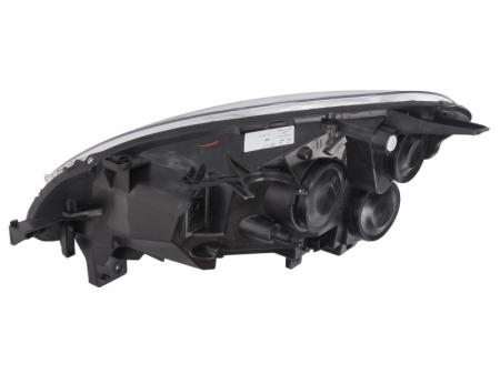 Far dreapta (H4, electric, cu motoras, fundal argintiu, Semnalizator argintiu) PEUGEOT PARTNER, CAROSERIE/2012-2015 [1]