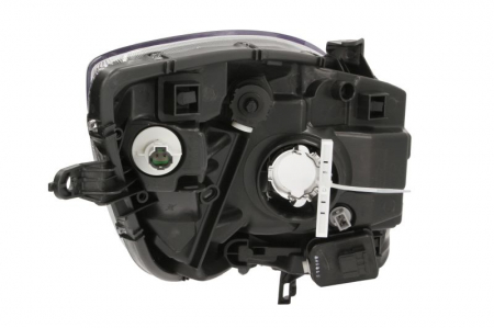 Far dreapta (H4, electric, cu motoras, fundal argintiu) TOYOTA YARIS [1]