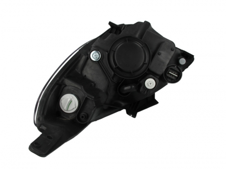 Far dreapta (H4, electric, cu motoras, fundal cromat) HYUNDAI I20 [1]