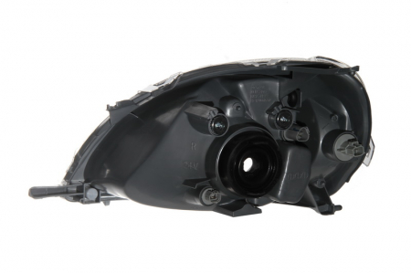 Far dreapta (H4, electric, cu motoras, fundal gri) TOYOTA YARIS 1999-2003 [1]