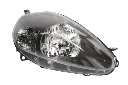 Far dreapta (H4, electric, cu motoras, fundal negru) FIAT PUNTO 2005-2012 [1]