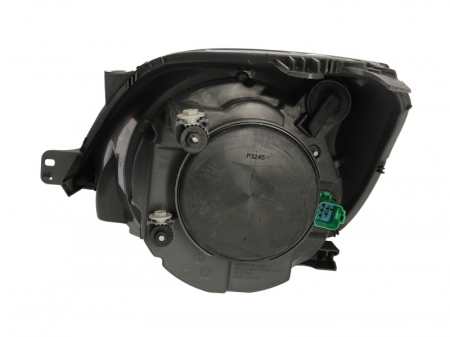 Far dreapta (H4, electric, cu motoras, fundal negru) FORD FIESTA 2005-2008 [1]