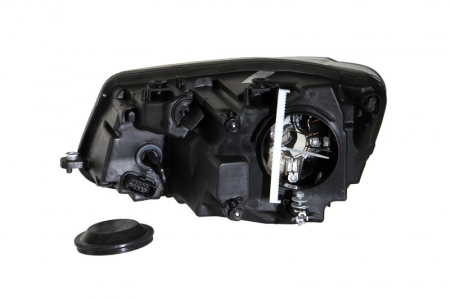 Far dreapta (H4, electric, cu motoras, fundal negru) VW CADDY 2010-2015 [1]