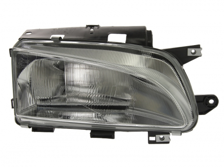 Piese Auto - Far dreapta (H4, electric, fundal argintiu) PEUGEOT PARTNER 1996-2008