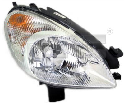 Piese Auto - Far dreapta (H4, electric, fundal cromat) CITROEN XSARA PICASSO 2000-2004