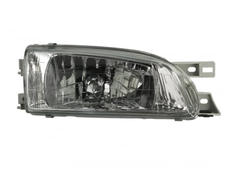 Piese Auto - Far dreapta (H4, electric, fundal cromat, fundal transparent) SUBARU IMPREZA 1992-2000