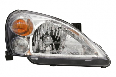 Piese Auto - Far dreapta (H4, electric, fundal cromat) SUZUKI LIANA 2001-2007