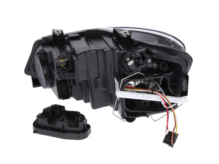 Far dreapta (H4, electric, fundal negru) VW POLO [1]