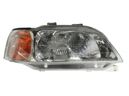 Piese Auto - Far dreapta (H4, fundal cromat, fundal transparent) HONDA CIVIC 1997-2001
