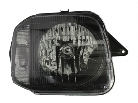 Piese Auto - Far dreapta (H4, fundal cromat, fundal transparent) SUZUKI JIMNY 1998-2005