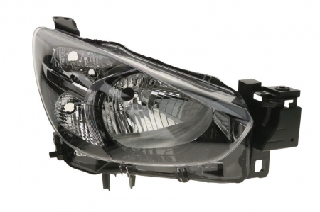 Piese Auto - Far dreapta H4,interior crom MAZDA 2 DE intre 2010-2015