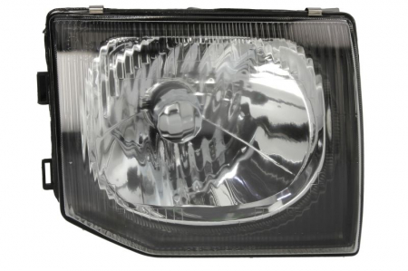 Piese Auto - Far dreapta (H4, manual, fundal cromat) MITSUBISHI PAJERO 1990-2000