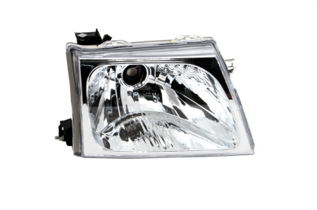 Piese Auto - Far dreapta (H4, manual, fundal cromat) TOYOTA HILUX 1997-2005