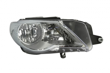 Piese Auto - Far dreapta H7, electric, cu motoras,interior crom VW PASSAT CC intre 2008-2012