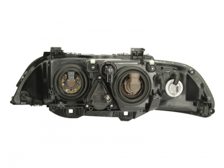 Far Dreapta (H7/H7/PY21W, electric, cu motor, halogen, culoare interior: negru, culoare semnalizator: alb) potrivit BMW Seria 5 (E39) -05.04 [1]