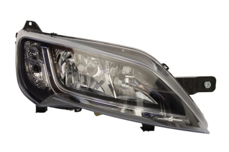 Faruri - Far Dreapta (H7/H7/W21/WY21W, electric, cu motor, culoare interior: negru) potrivit CITROEN JUMPER; FIAT DUCATO; PEUGEOT BOXER