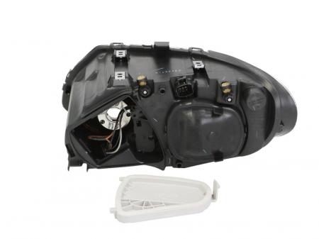 Far Dreapta (H7/H9, electric, cu motor, culoare interior: cromat, culoare semnalizator: galben) potrivit CHRYSLER TOWN & COUNTRY, VOYAGER IV 01.04- [1]