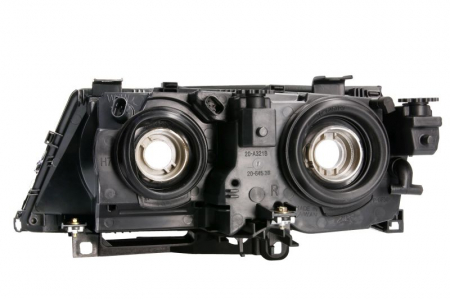 Far dreapta (H7, reglaj electric, cu motoras, fundal negru) BMW Seria 3 1998-2006 [1]