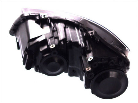 Far dreapta (H7, reglaj electric, cu motoras, fundal negru) VW POLO dupa 2009 [1]