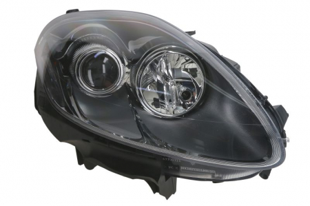 Piese Auto - Far Dreapta (halogen, 2*H1, electric, cu motor, bec) potrivit FIAT BRAVO II