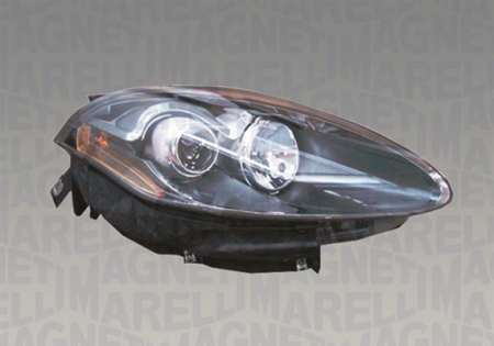 Piese Auto - Far Dreapta (halogen, 2*H1/W5W, electric, cu motor, culoare insert: gri) potrivit FIAT CROMA, CROMA/KOMBI