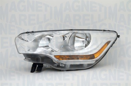 Far Dreapta (halogen, H1/H21W/H7/P21, electric, cu motor, bec, culoare insert: cromat) potrivit CITROEN C4, C4 II [2]