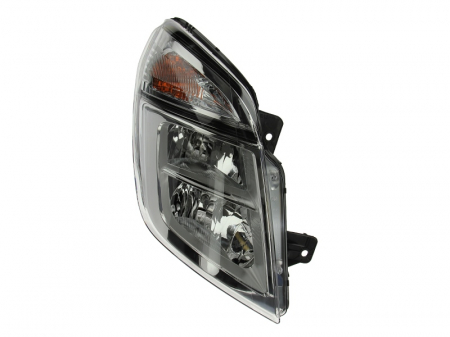 Piese Auto - Far Dreapta (halogen, H1/H7/PY21W/W5W, bec, culoare insert: negru) potrivit NISSAN NV400