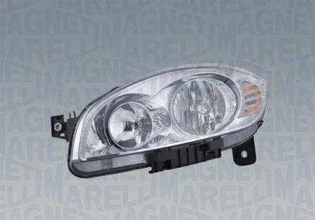 Far Dreapta (halogen, H1/H7/PY21W/W5W, electric, cu motor, culoare insert: cromat) potrivit FIAT LINEA 06.07-06.15 [1]