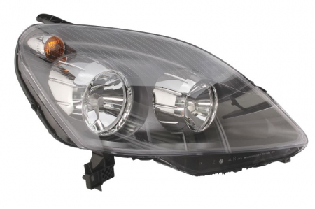 Piese Auto - Far Dreapta (halogen, H1/H7/PY21W/W5W, electric, cu motor, culoare insert: negru) potrivit OPEL ZAFIRA B, ZAFIRA B/MINIVAN