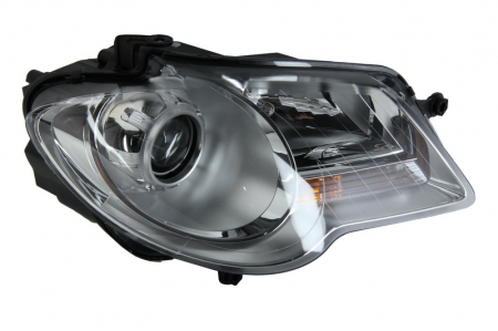Piese Auto - Far Dreapta (halogen, H21W/H7/H7/W5W, electric, cu motor) potrivit VW TOURAN -05.10