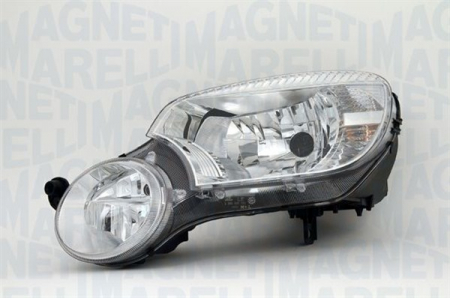 Far Dreapta (halogen, H4/H7/W5W, electric, cu motor, culoare insert: cromat) potrivit SKODA YETI [2]