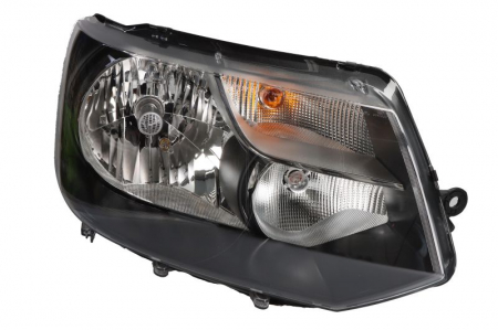 Piese Auto - Far Dreapta (halogen, H4/P21W/PY21W/W5W, electric, cu motor, bec) potrivit VW MULTIVAN T5, TRANSPORTER T5