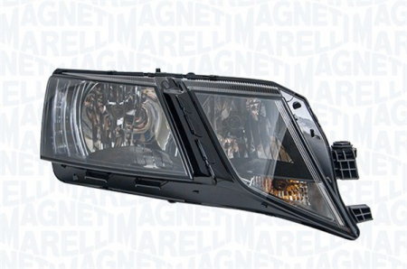 Far Dreapta (halogen, H7/H7, automat, cu motor, bec) potrivit SKODA OCTAVIA III [2]