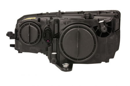 Far Dreapta (halogen, H7/H7, automat, cu motor, bec) potrivit SKODA OCTAVIA III [1]