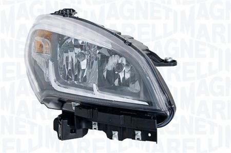 Far Stanga (halogen, H7/H7, electric, cu motor, bec, culoare semnalizator: portocaliu) potrivit FIAT DOBLO, DOBLO CARGO [2]