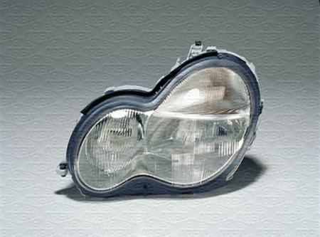 Piese Auto - Far Dreapta (halogen, H7/H7, electric, cu motor, culoare insert: argintiu) potrivit MERCEDES C T-MODEL (S203), C (W203)