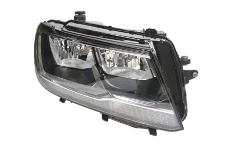 Far Dreapta (halogen, H7/H7/PW24W, electric, cu motor, bec, culoare semnalizator: portocaliu) potrivit VW TIGUAN [1]