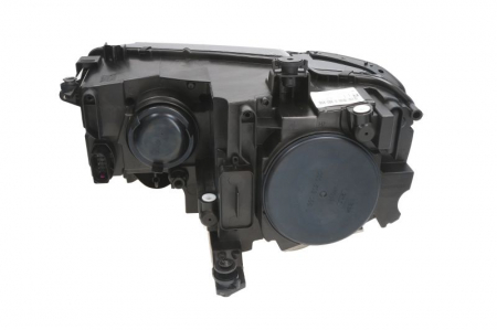 Piese Auto - Far Dreapta (halogen, H7/H7/PW24W, electric, cu motor, bec, culoare semnalizator: portocaliu) potrivit VW TIGUAN