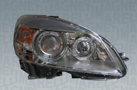Piese Auto - Far Dreapta (halogen, H7/H7/PY21W/W5W, electric, cu motor, bec) potrivit MERCEDES C T-MODEL (S204), C (W204) 01.07-03.11