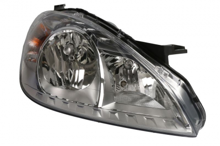 Piese Auto - Far Dreapta (halogen, H7/H7/PY21W/W5W, electric, cu motor, culoare insert: cromat) potrivit MERCEDES A (W169) -06.12