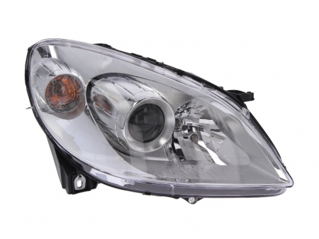 Far Dreapta (halogen, H7/H7/PY21W/W5W, electric, fara motoras, culoare insert: cromat) potrivit MERCEDES B SPORTS TOURER (W245) [1]