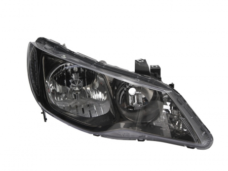 Piese Auto - Far dreapta (HB3/HB4, electric, fundal negru) HONDA CIVIC 2008-2012